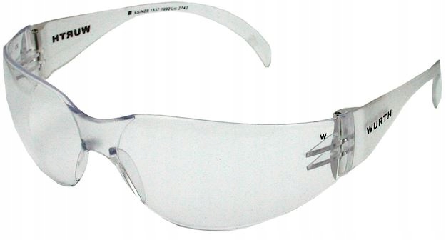 

Wurth Okulary Ochronne Robocze Bezbarwne Clear