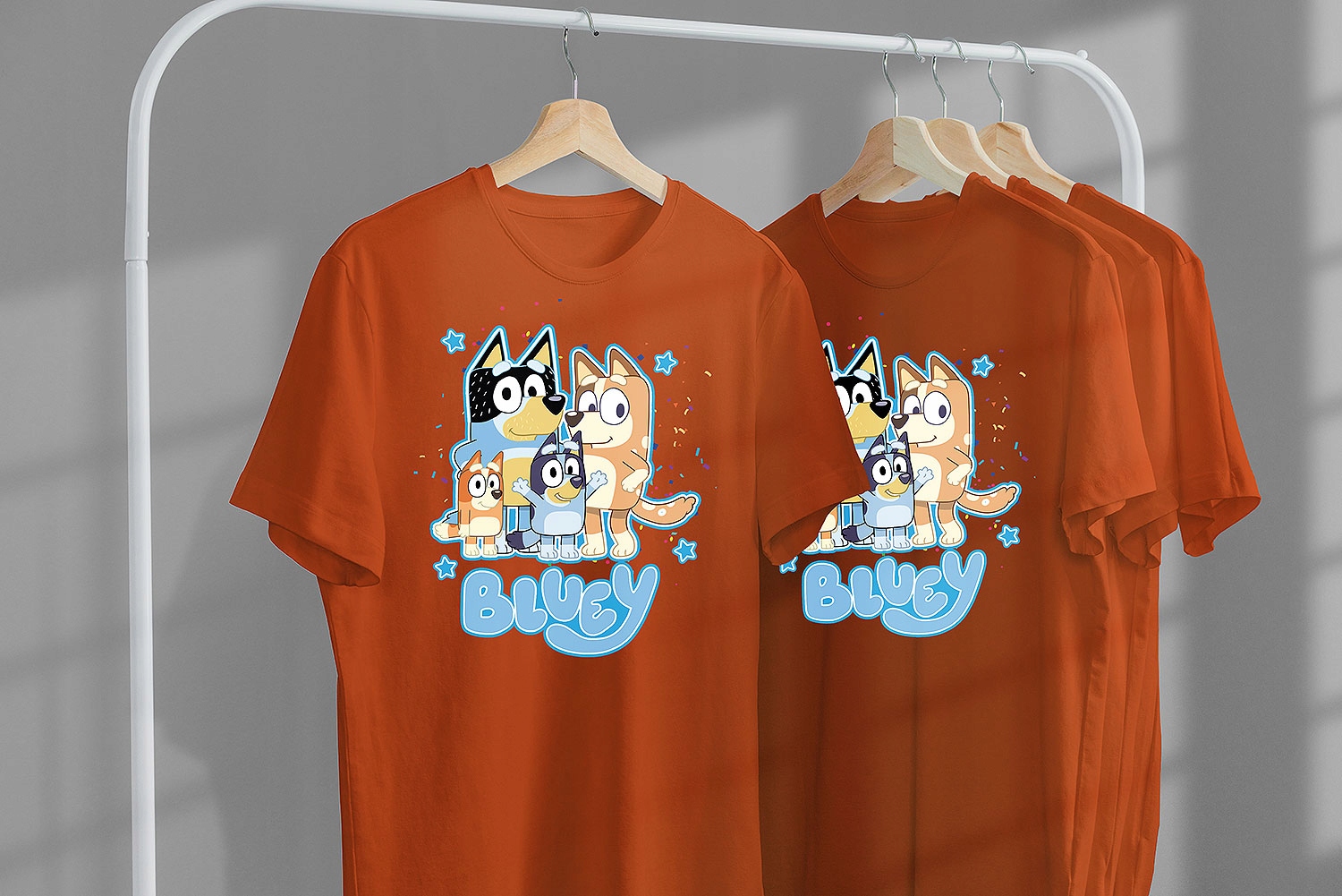 KOSZULKA DZIECIĘCA T-SHIRT DLA DZIECKA BLUEY BLUE 140 PREZENT JAKOŚĆ Stan opakowania oryginalne