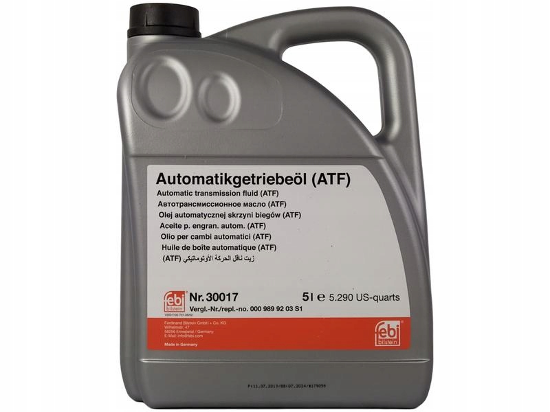 FEBI FILTR+OLEJ 722.4 MERCEDES E W124 S124 C124 Producent części Febi Bilstein