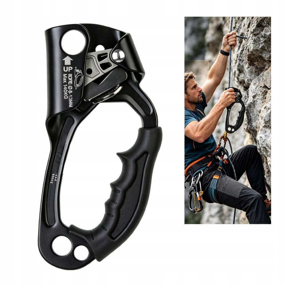 Horolezectví Ascender Rock Rappelling Pravá Ruka