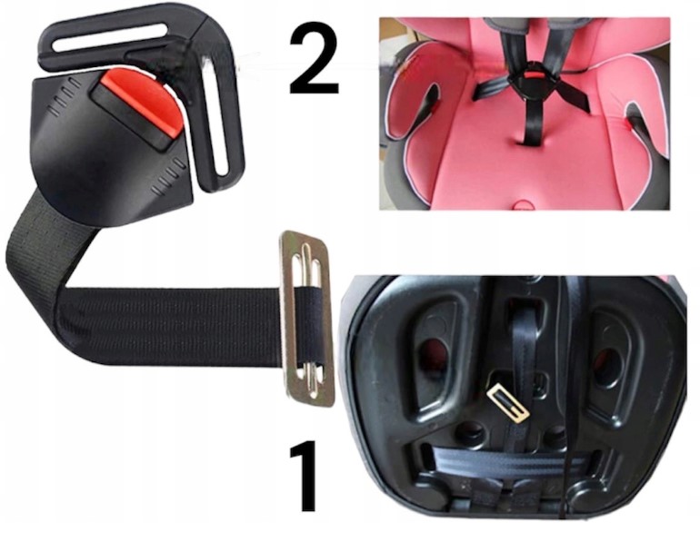 KLAMRA ZAPIĘCIE DO FOTELIKA SAMOCHODOWEGO WÓZKA KRZESEŁKA DZIECI Typ samochodu Niezdefiniowany