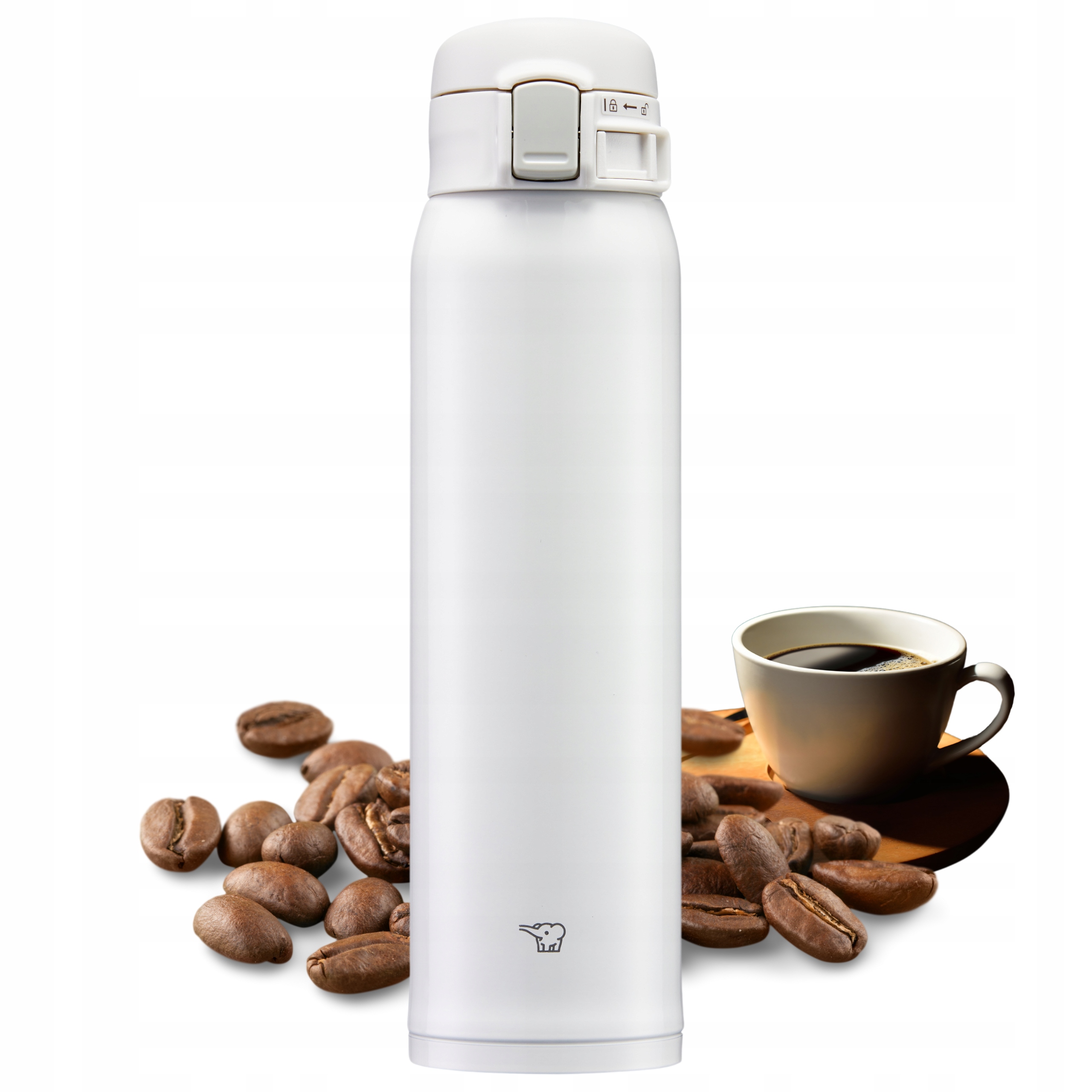 Kubek Termiczny na kawe Zojirushi 600 ml do samochodu SM-SR60E-WA Biały