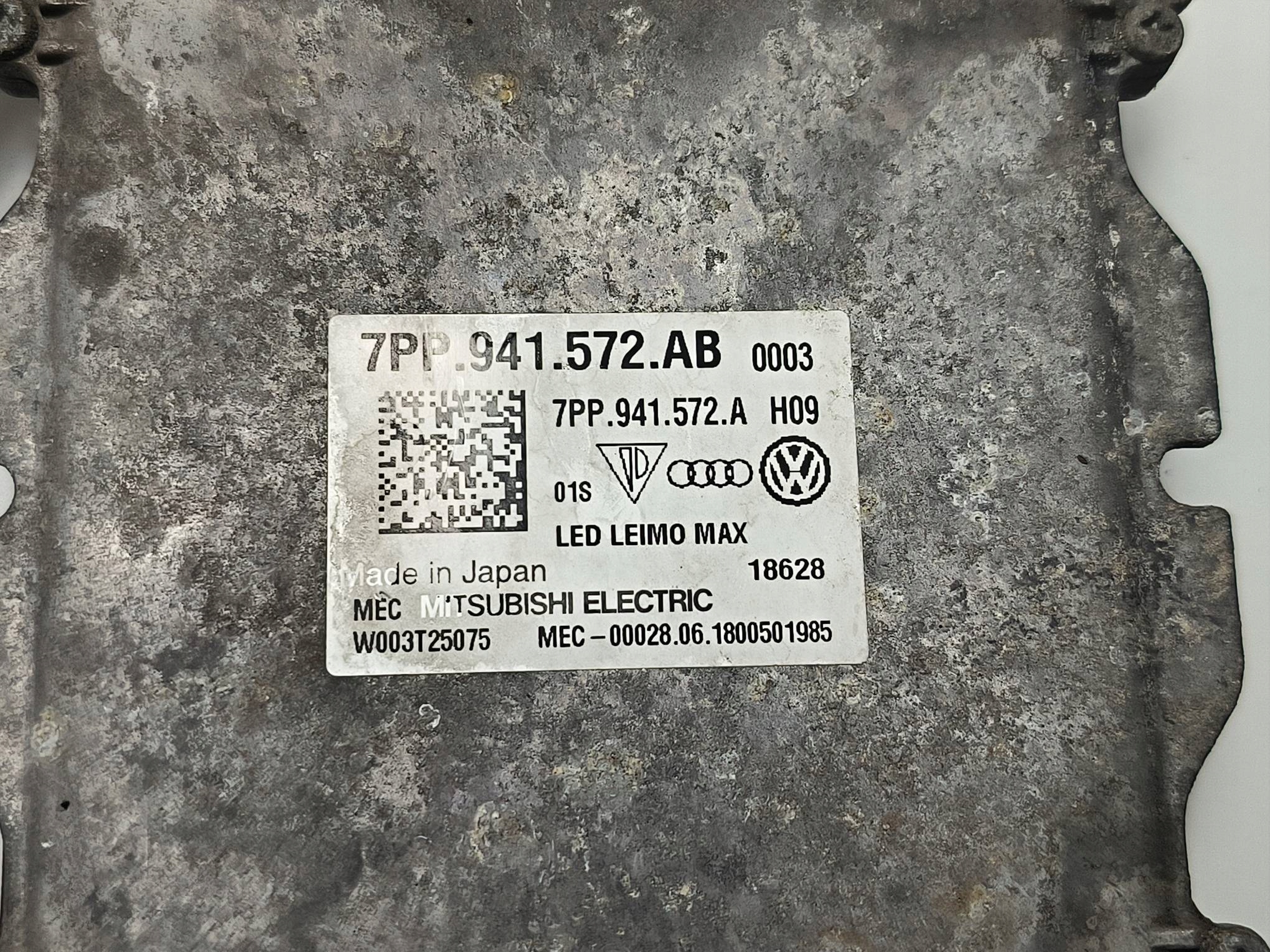 control unit 7PP941572AB AUDI A4 B9 S-LINE