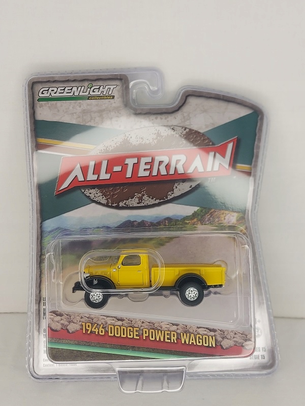 Greenlight 1:64 AT15 Dodge Power Wagon 1946 yellow