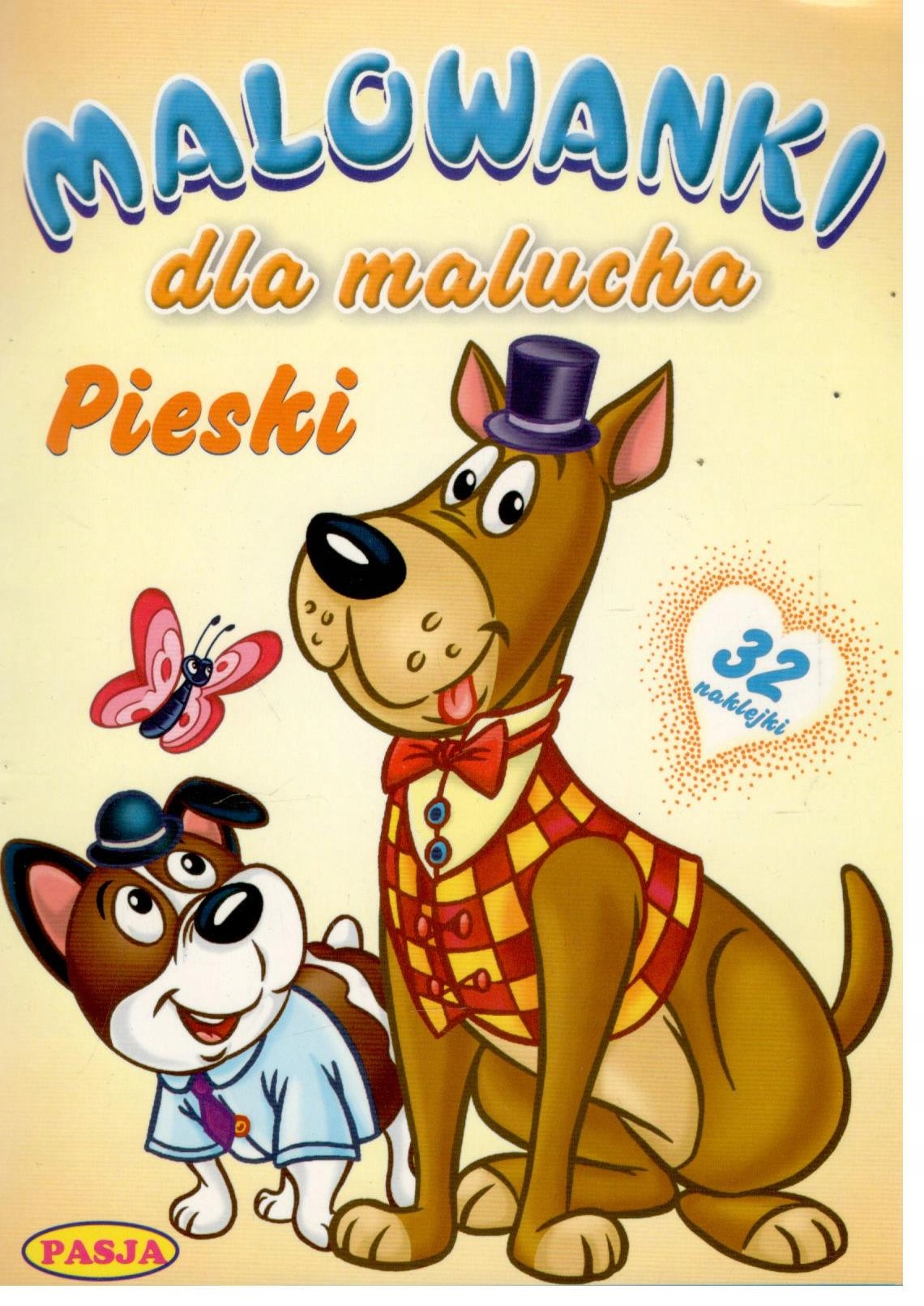 Pieski Malowanki dla malucha