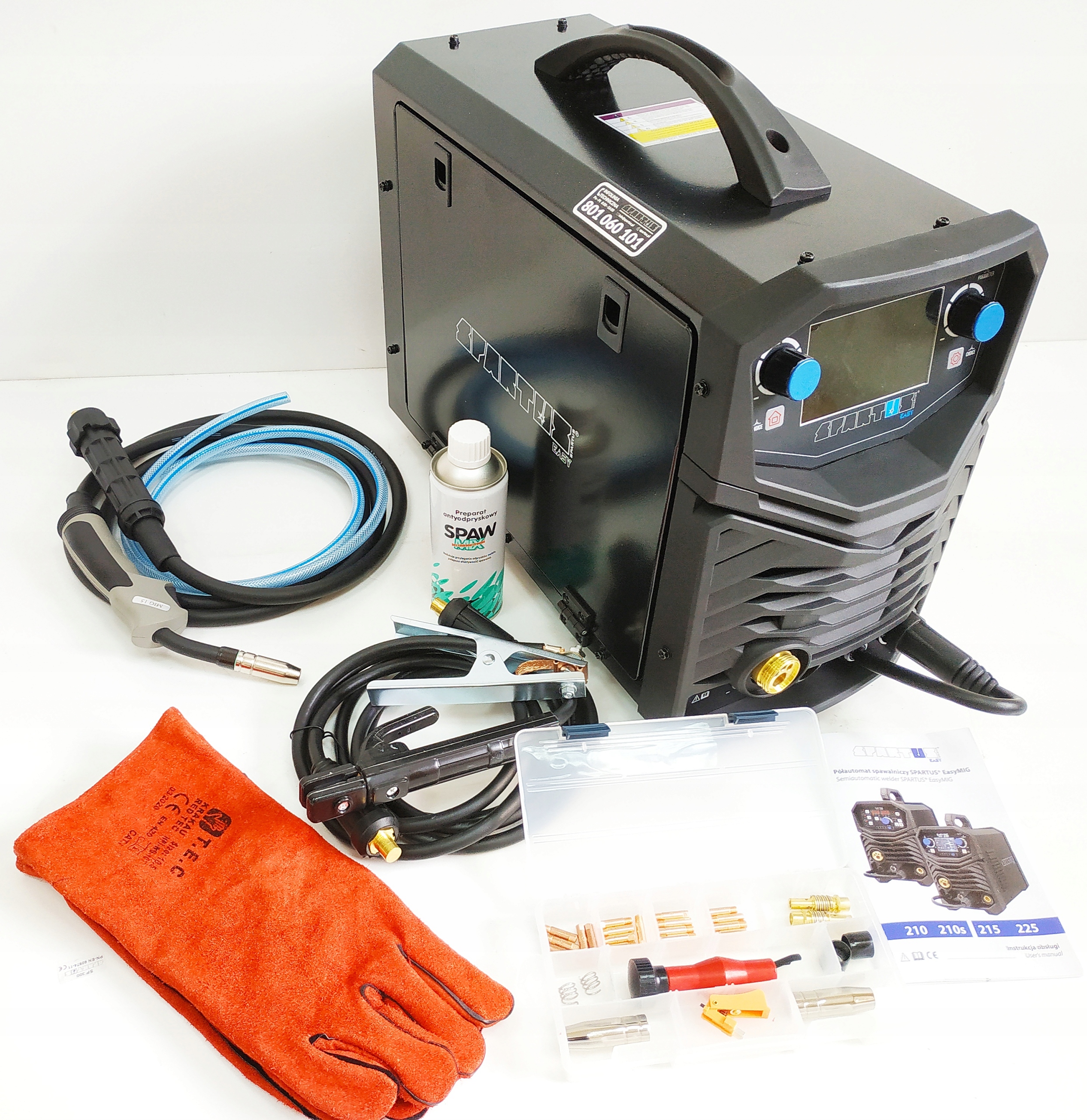 SPAWARKA SPARTUS EASYMIG 225 EASY MIG 225 3w1 Marka Spartus