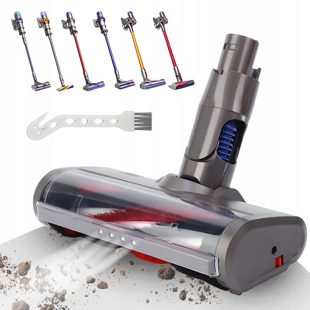 Turbo Kartáč Led Pro Vysavač V6 DC58 DC59 DC61 DC62 Kartáč