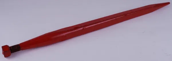 Ząb ładowacza, prosty, profil kwadratowy 36x680 mm