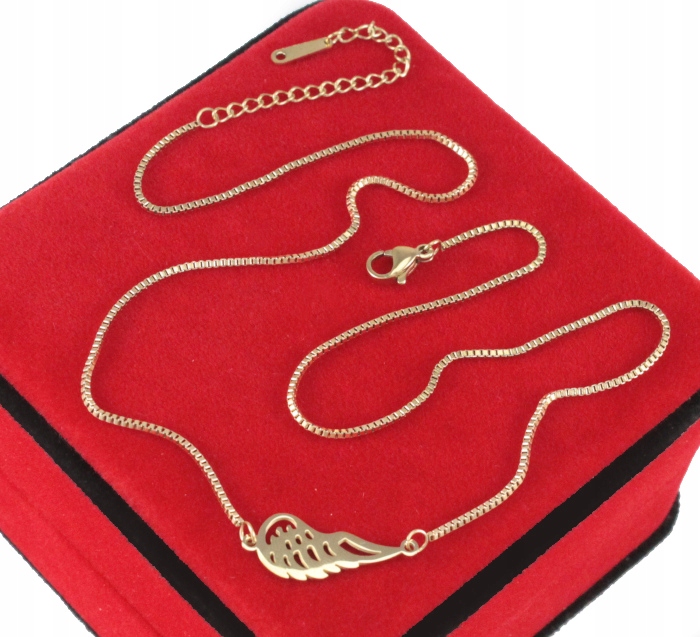 

Naszyjnik Złoty Żmijka Skrzydło Stal Chirurgiczna