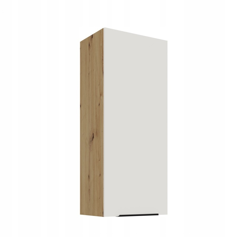 Závěsná kuchyňská skříňka 45x107,5 Modulo bílá Afm dub artisan 1 dveře
