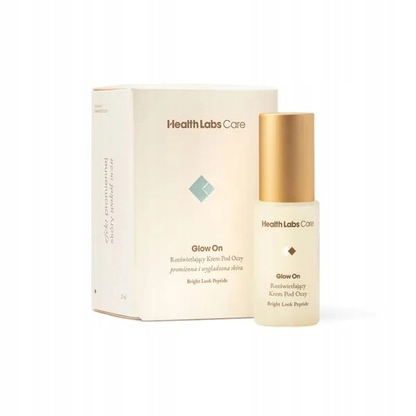 Health Labs Glow On, rozjasňující krém pod oči, 15 ml