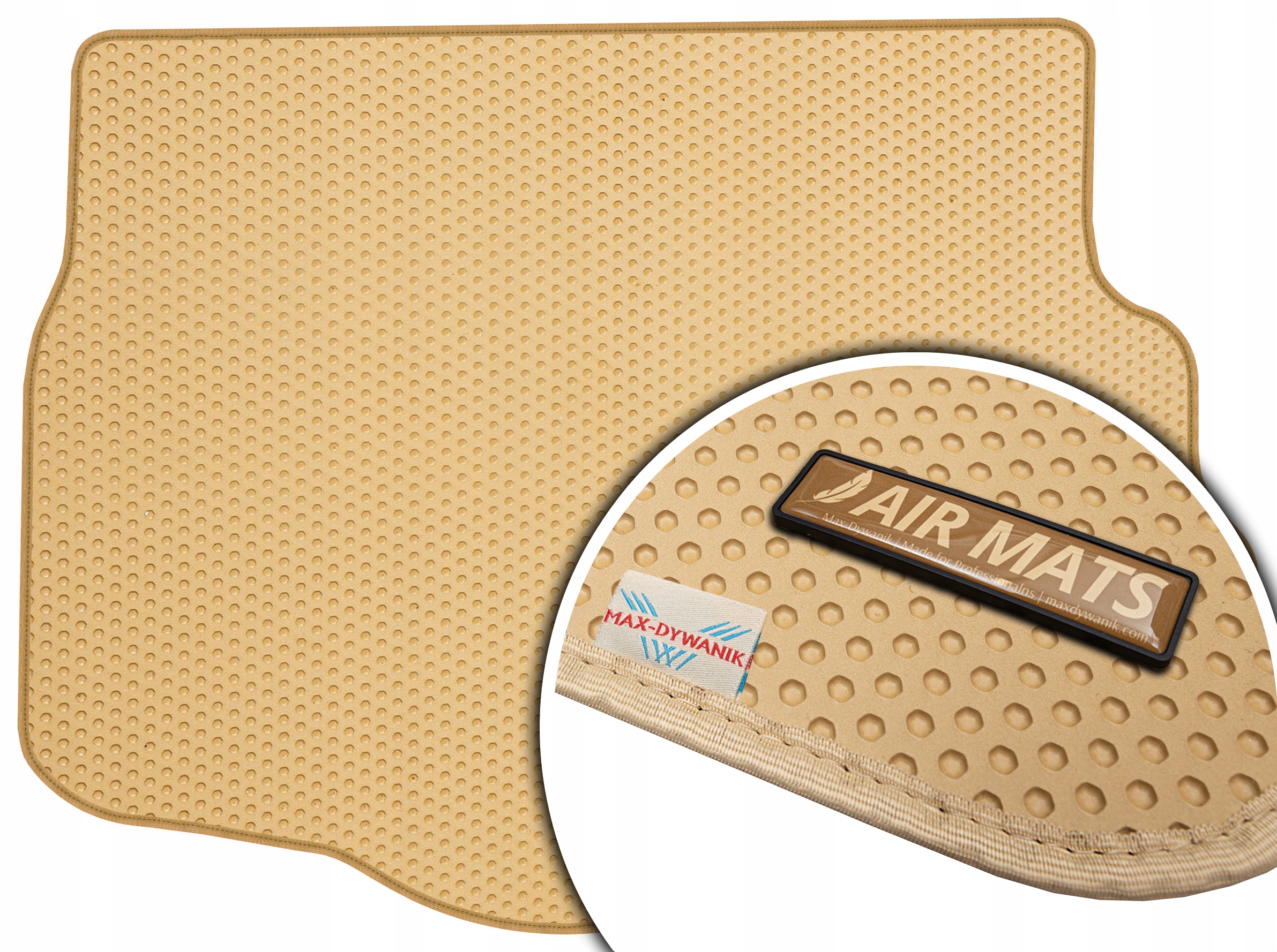 Alfa Romeo Spider Roadster 06-10 Béžová rohož do kufru Eva Air Mats