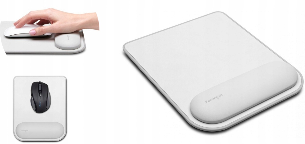 Podkładka pod mysz i nad. Kensington Ergosoft szar