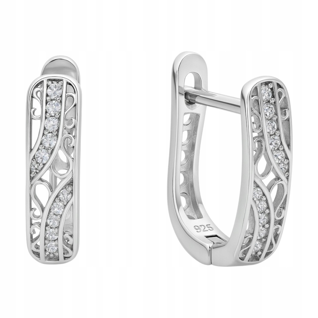 Stříbrné náušnice Ag 925 s zirkony IM0090925ER