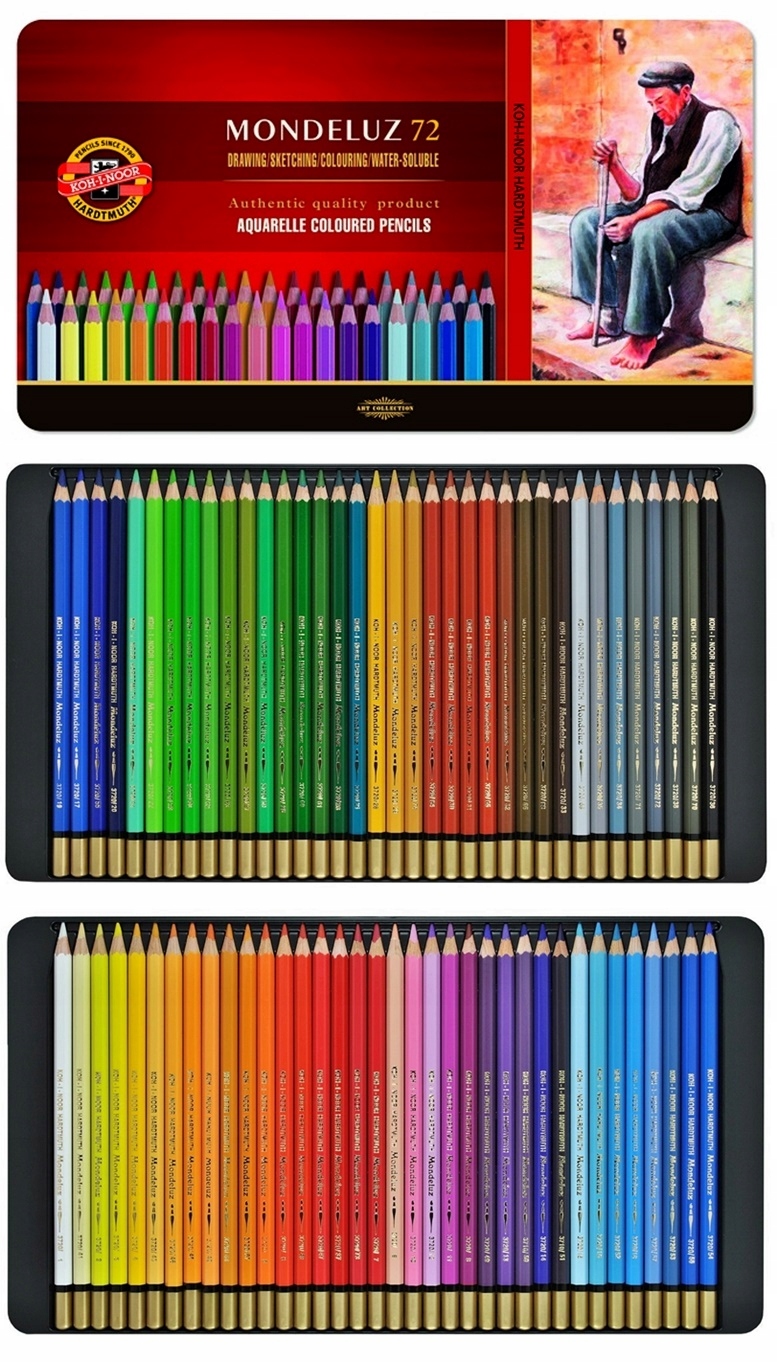 Pastelky Akvarelové Mondeluz 72 Kol. Koh-i-noor 3727