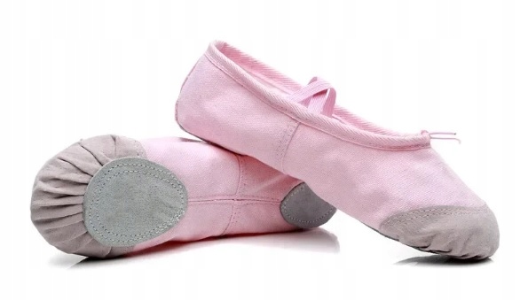 Baletki Balerinki do Tańca Balet Kolory r.38 Róż
