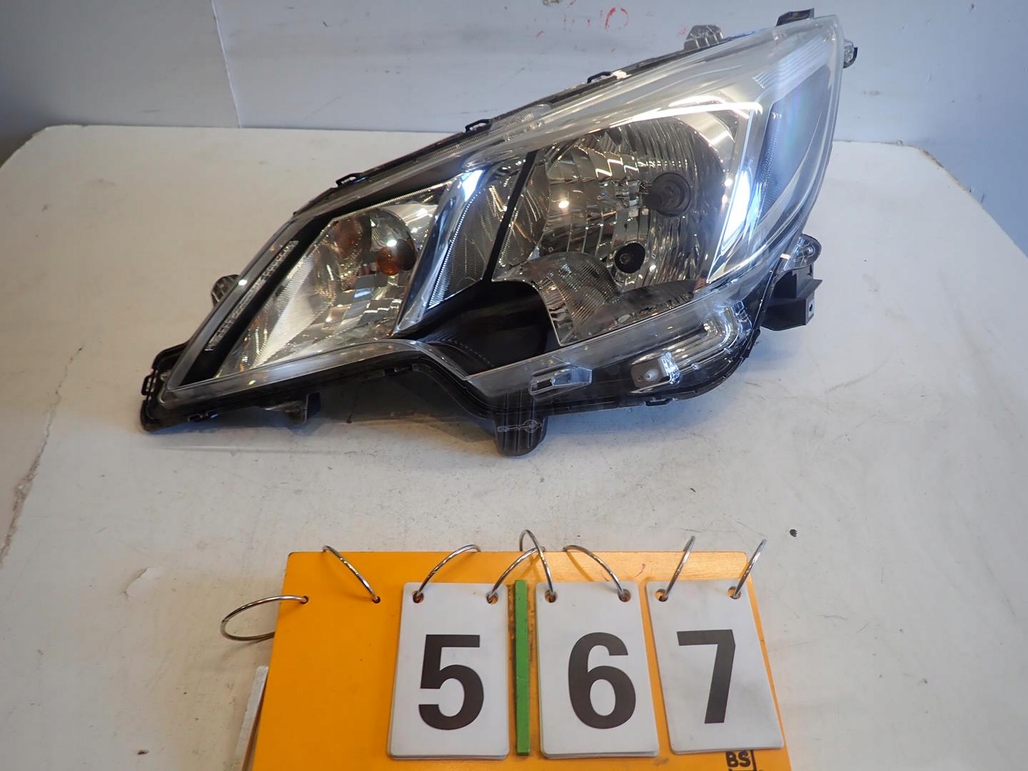 light front front left MITSUBISHI SPACE STAR III 2019