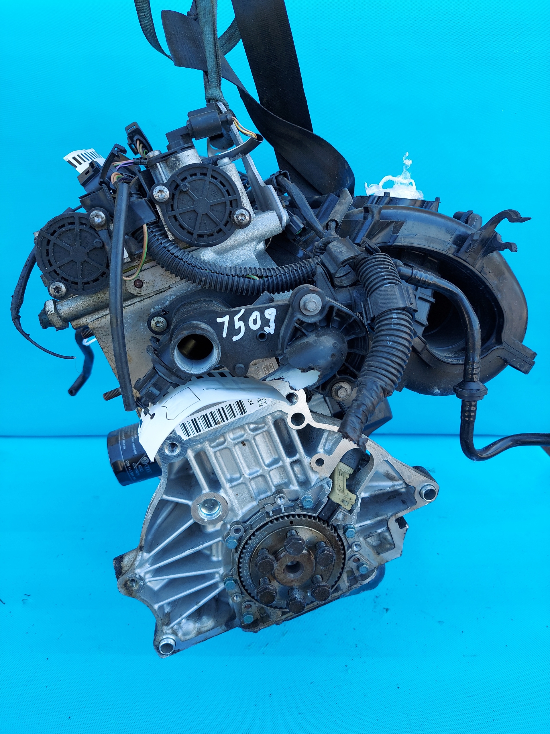 engine POLO IBIZA FABIA II 1.4 16V CGG 110.486km