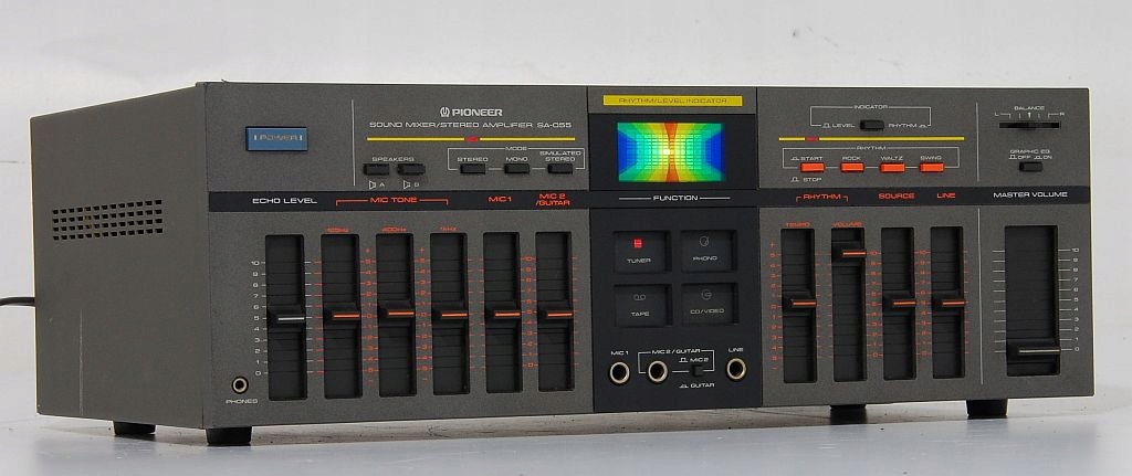 PIONEER SA-055 UNIKATOWY NIESPOTYKANY WZMACNIACZ STEREO ! Kod producenta SA-055