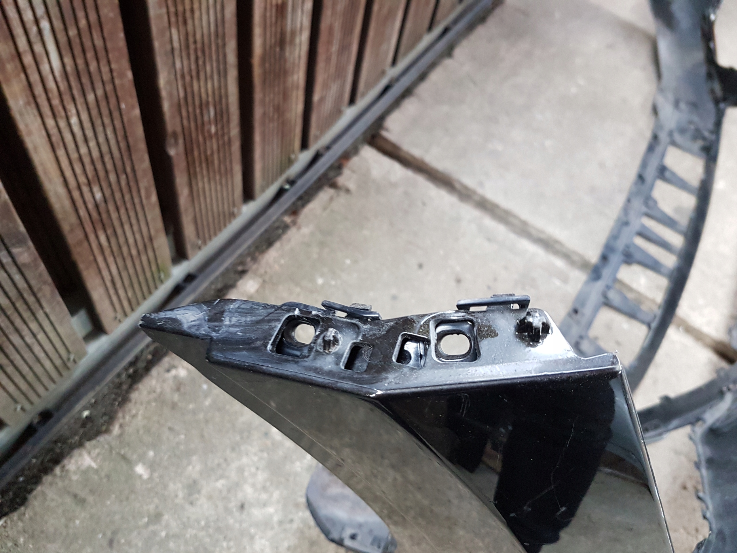 front bumper BMW X1 F48 LCI