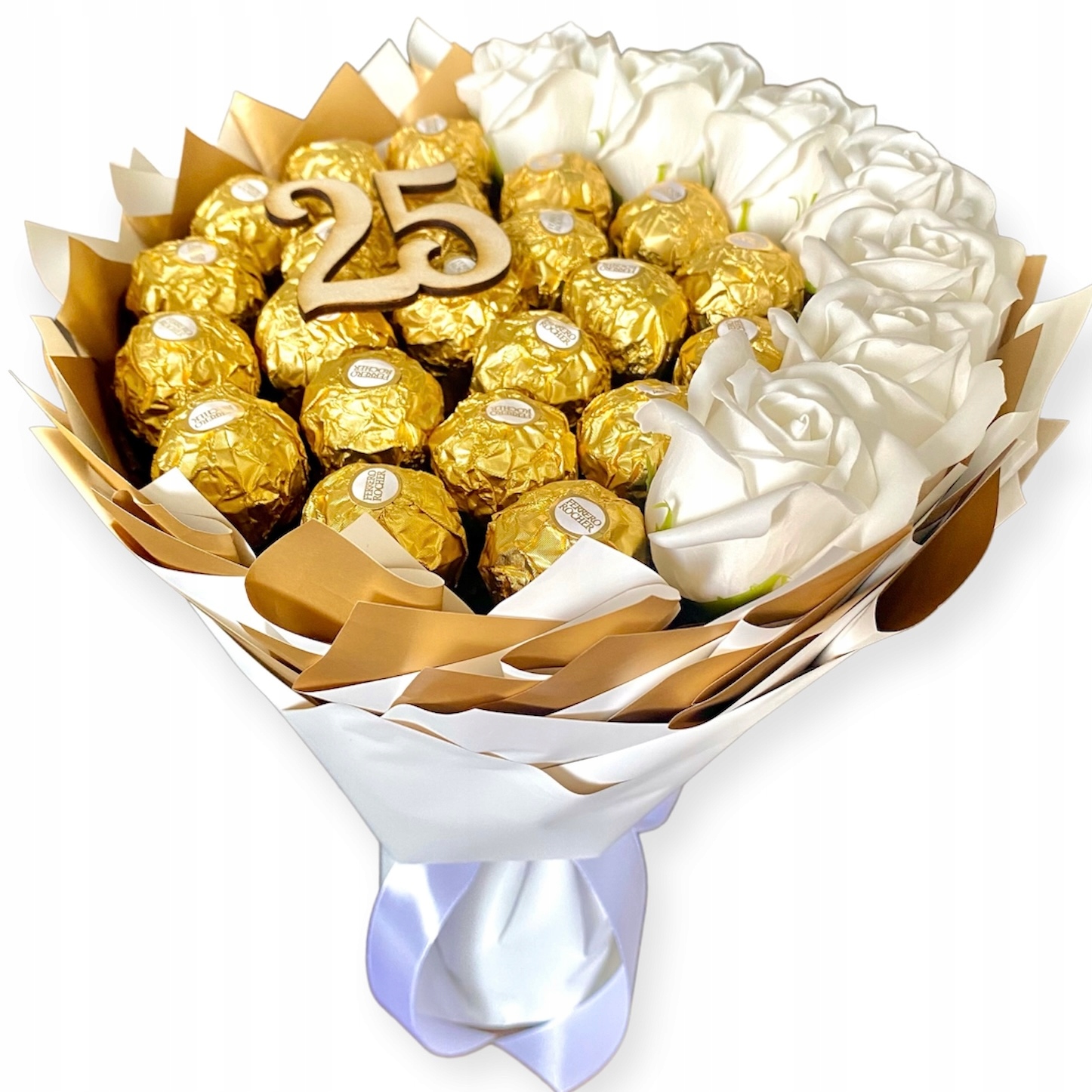 Bukiet Ferrero Rocher Słodki Urodziny Rocznica liczba do wyboru
