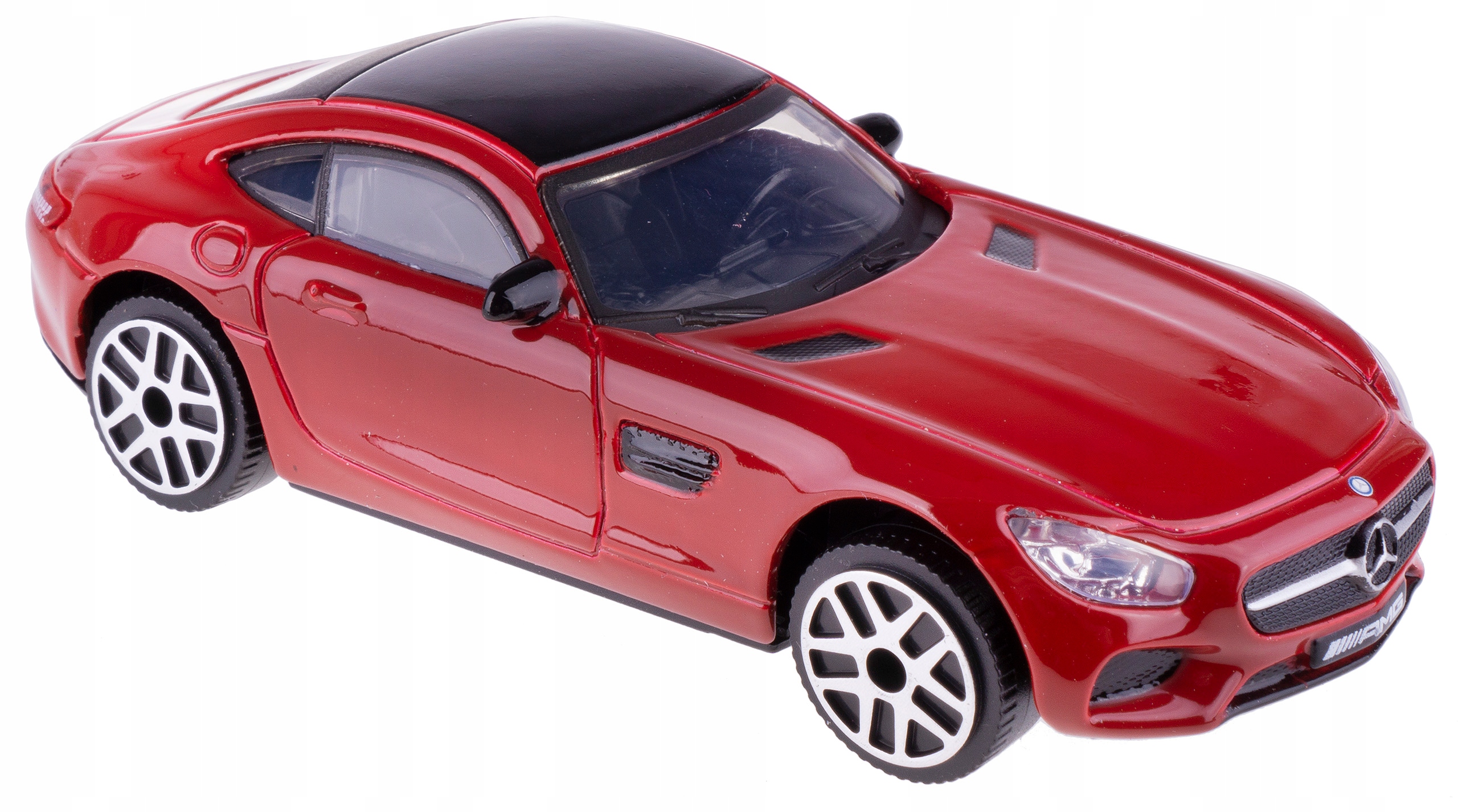 

Mercedes Amg Gt Model Metalowy Bburago 1:43 Bordo