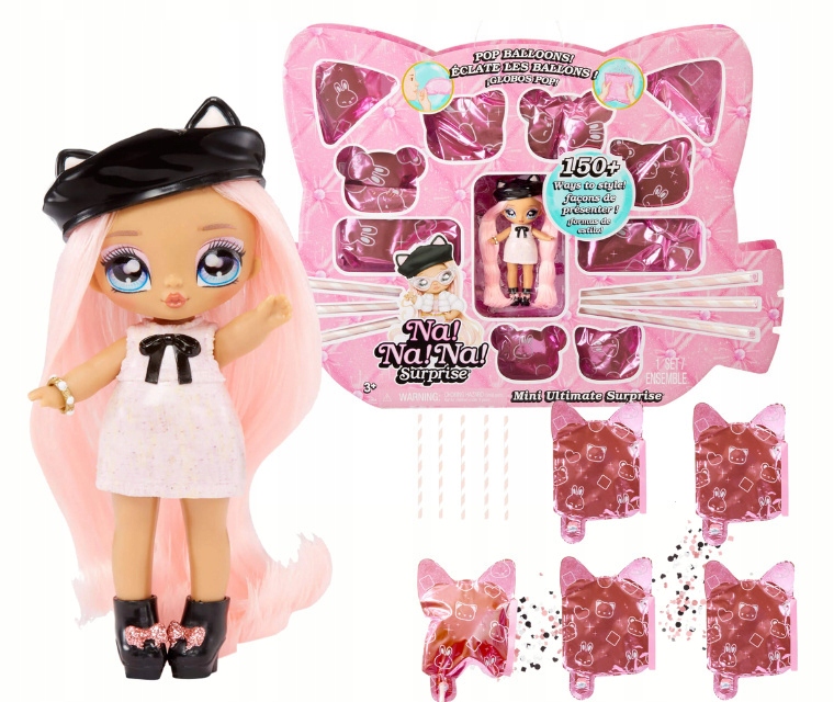 Minilalka Na! Na! Na! Surprise Mga Mini Box pełen niespodzianek