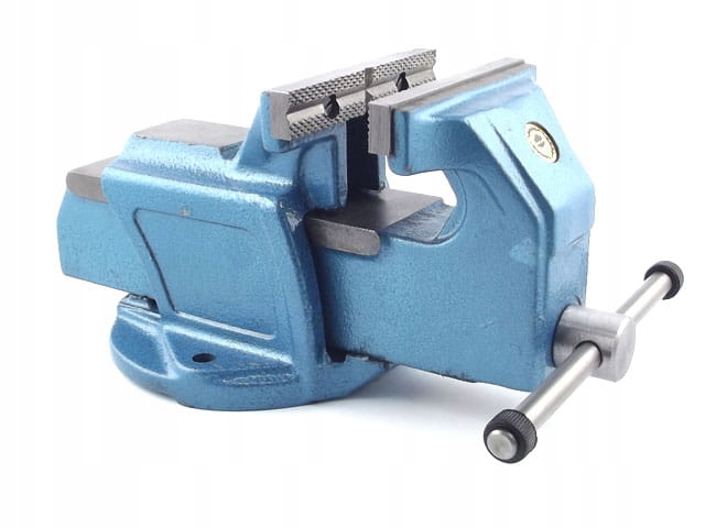 Stołowe imadło ślusarskie stałe typ 1250 175 mm Bison-bial do warsztatu