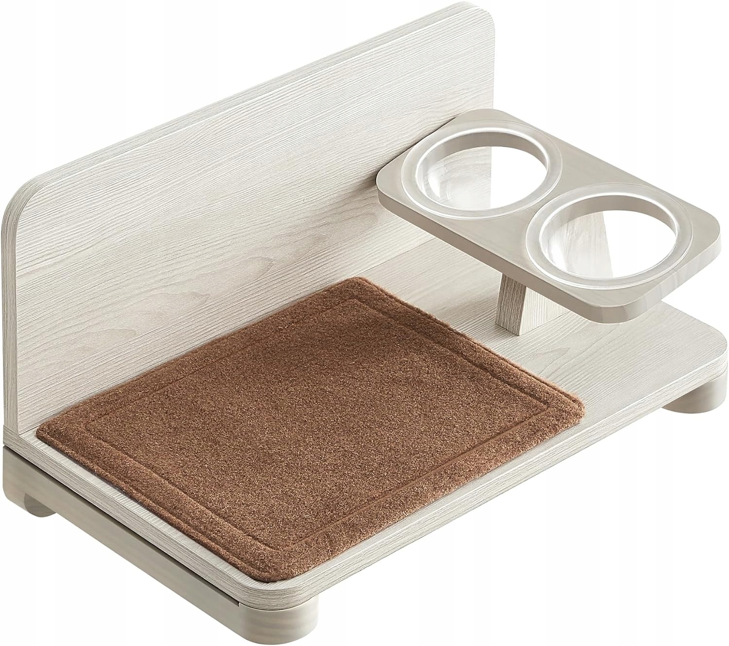 Levně Sada 2 misek Feandrea 100 ml – Misky s podstavcem namontovaným na stěnu