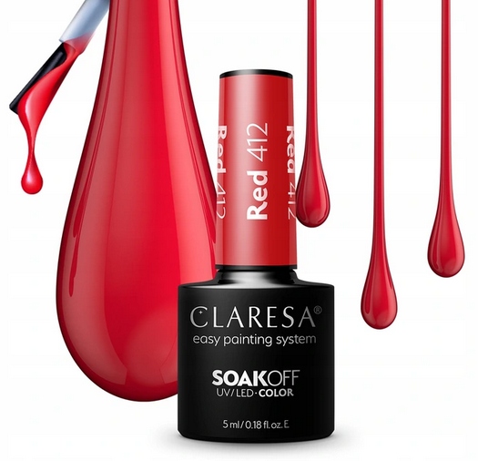 

Claresa Lakier Hybrydowy MIX Kolorów x 1szt