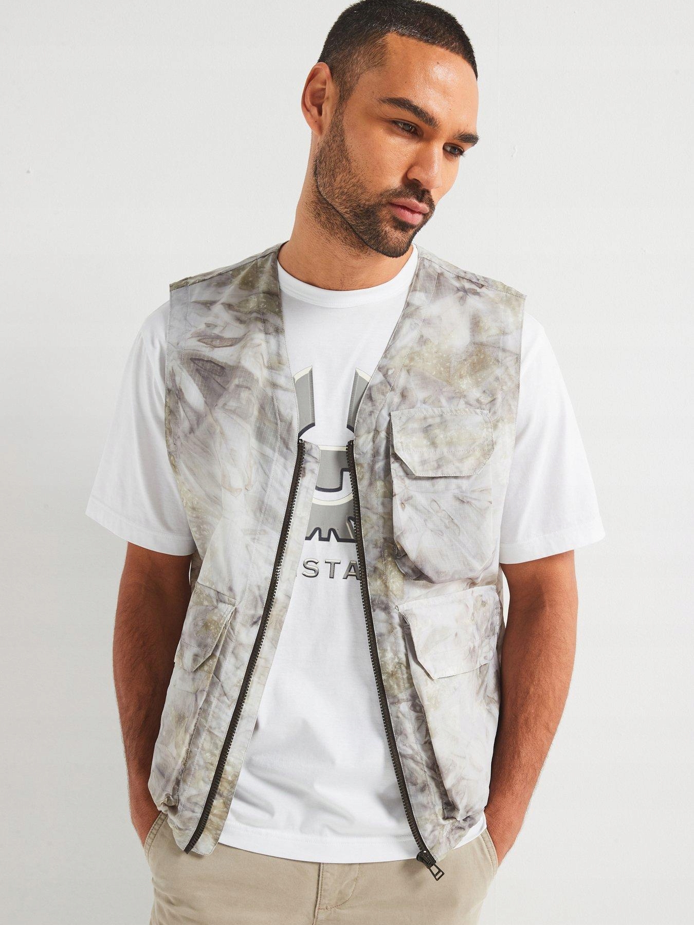 Belstaff Vzorovaná Vesta Se Zipem (L)