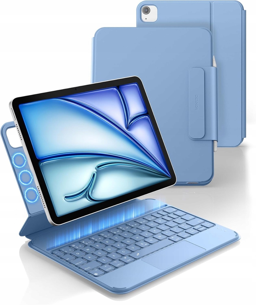 Pouzdro S Klávesnicí Dexnor Pro Ipad Air 11" 6 Gen 2024 Air 11" 7 Gen 2025