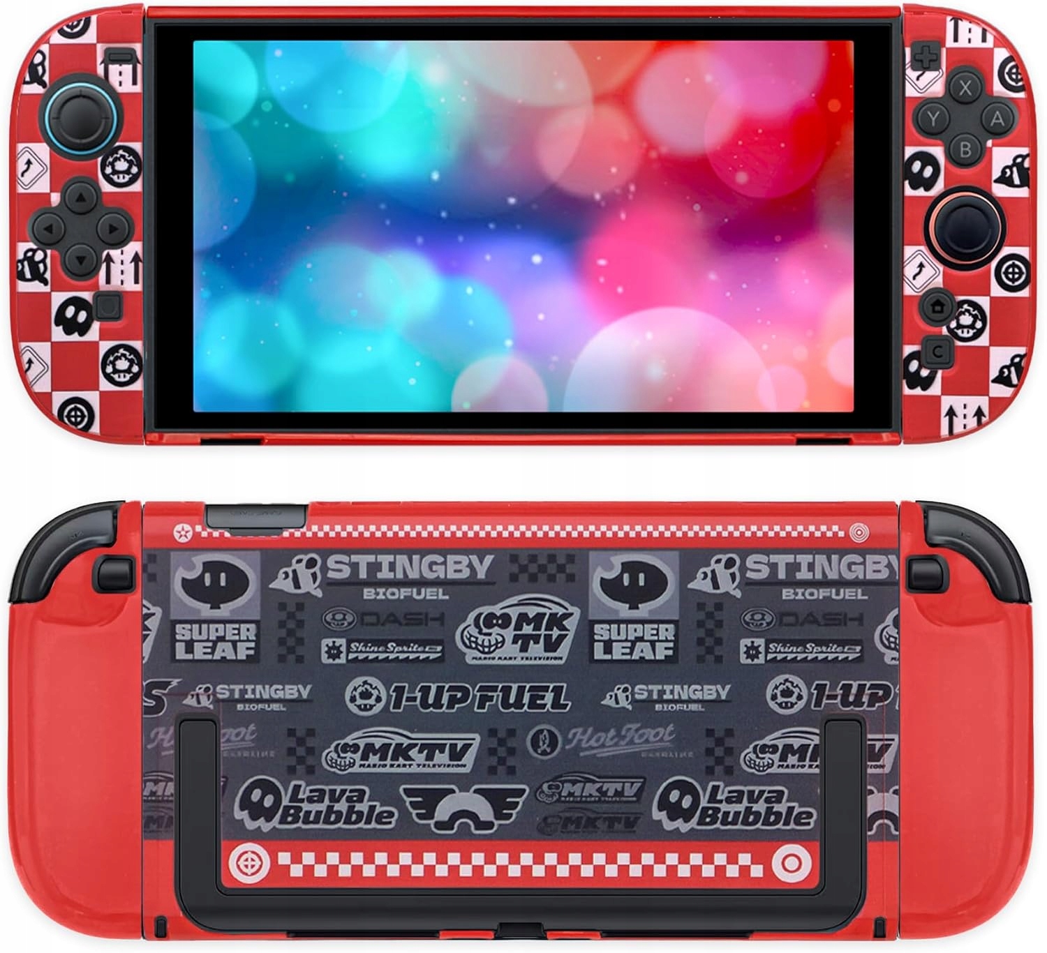 ETUI OCHRONNE TWARDE DO NINTENDO SWITCH 2 ODPORNE NA UDERZENIA CZERWONE
