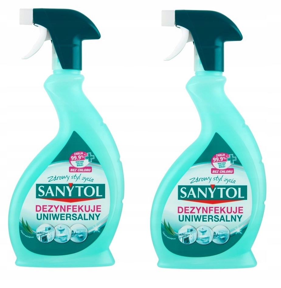 2szt Sanytol Uniwersalny płyn Eukaliptus