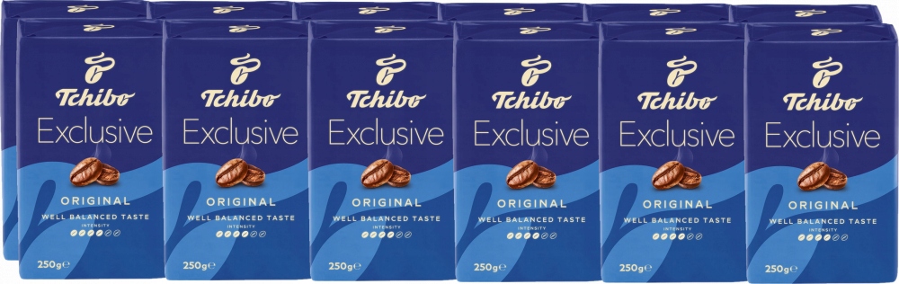 Kawa mielona Tchibo Exclusive 250g x12