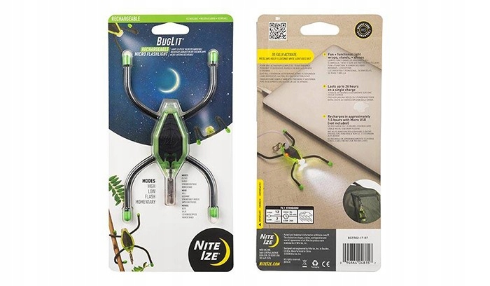 Latarka miniaturowa Nite Ize BugLit Usb Green