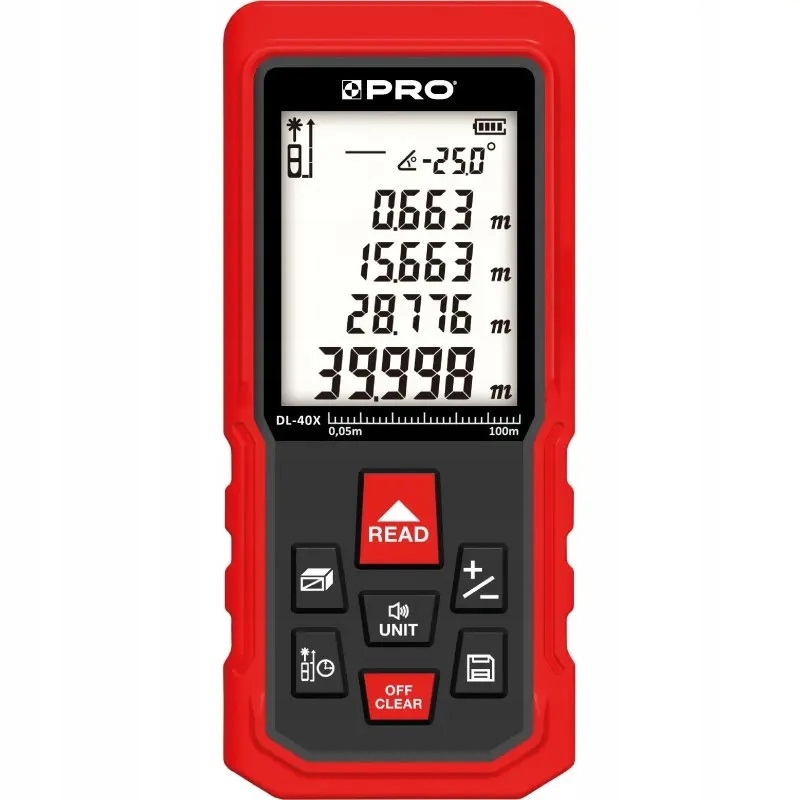 Laserový Dálkoměr DL-100X