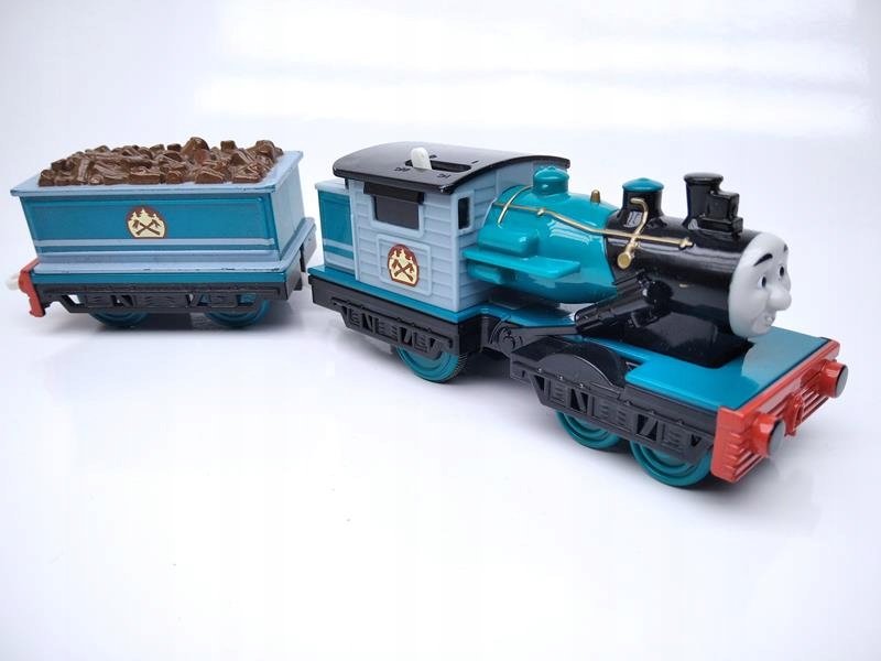 TrackMaster Mattel z napędem FERDYNAND + WAGON Seria TOMEK