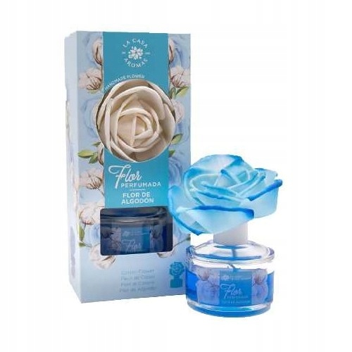 2x Flor Perfumada difuzér vůně ve formě květu Bavlněný květ 65 Ml