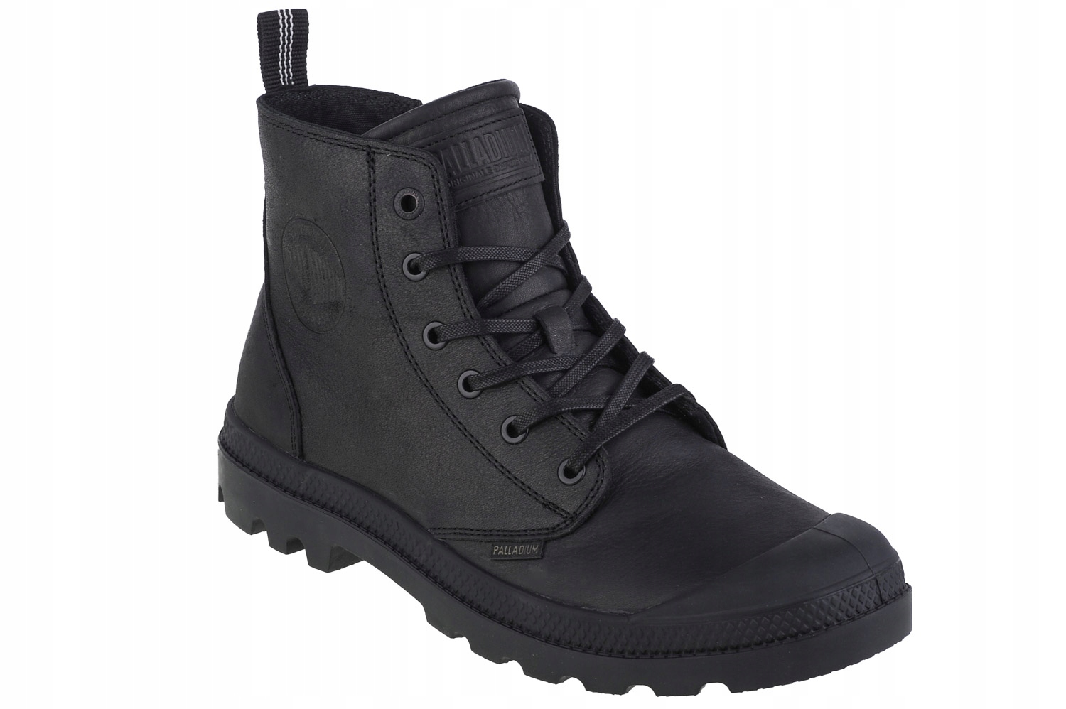 Palladium Pampa Zip Lth Ess [36] Unisex kožené tenisky černé