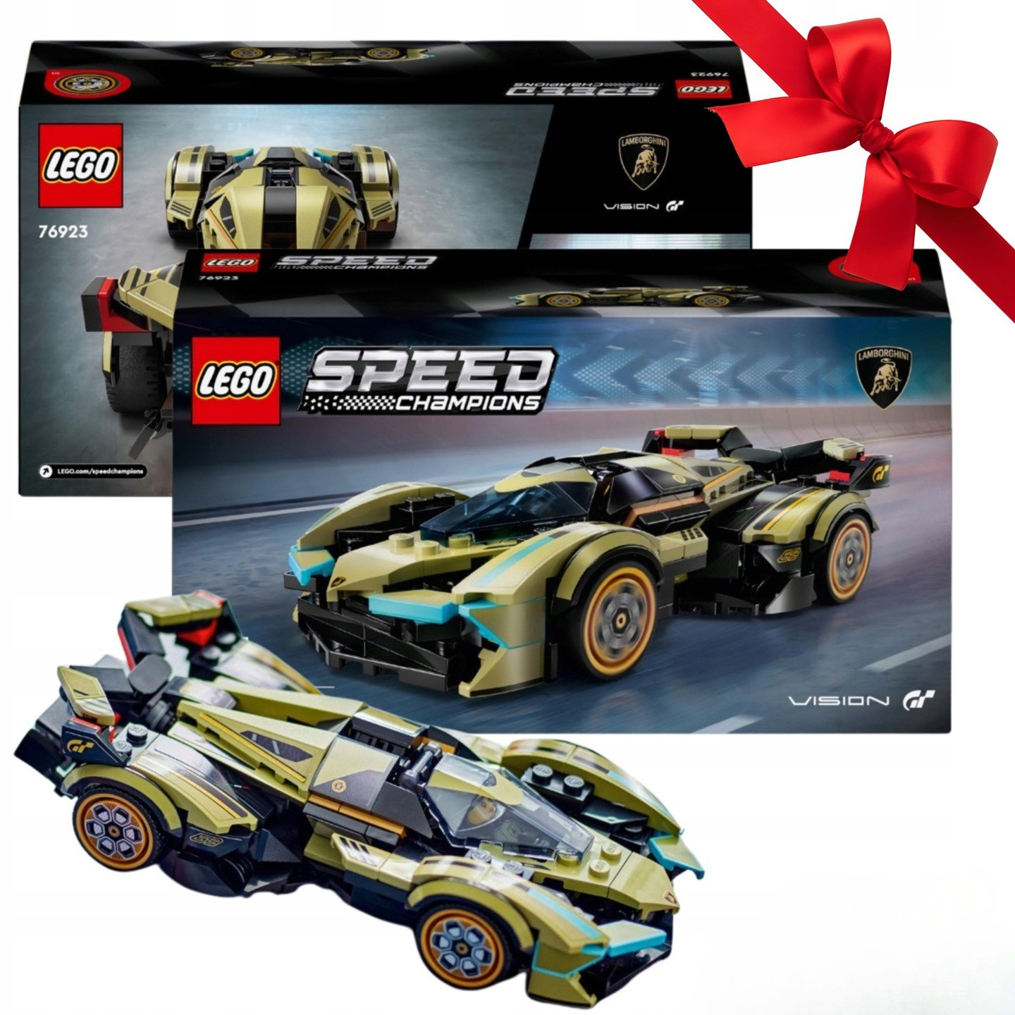 LEGO SPEED CHAMPIONS KLOCKI SAMOCHÓD LAMBORGHINI LAMBO V12 GT AUTO Prezent