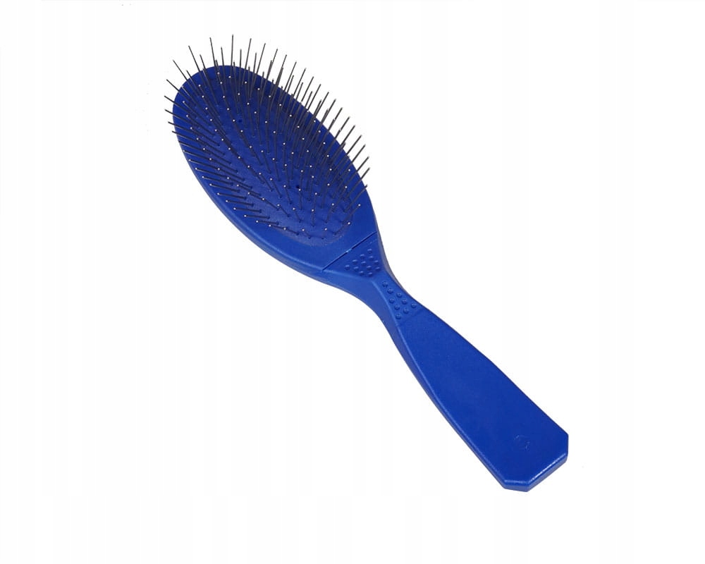 Levně Kartáč Pin Brush Malý (s) Tmavě modrý, středně měkký Madan's