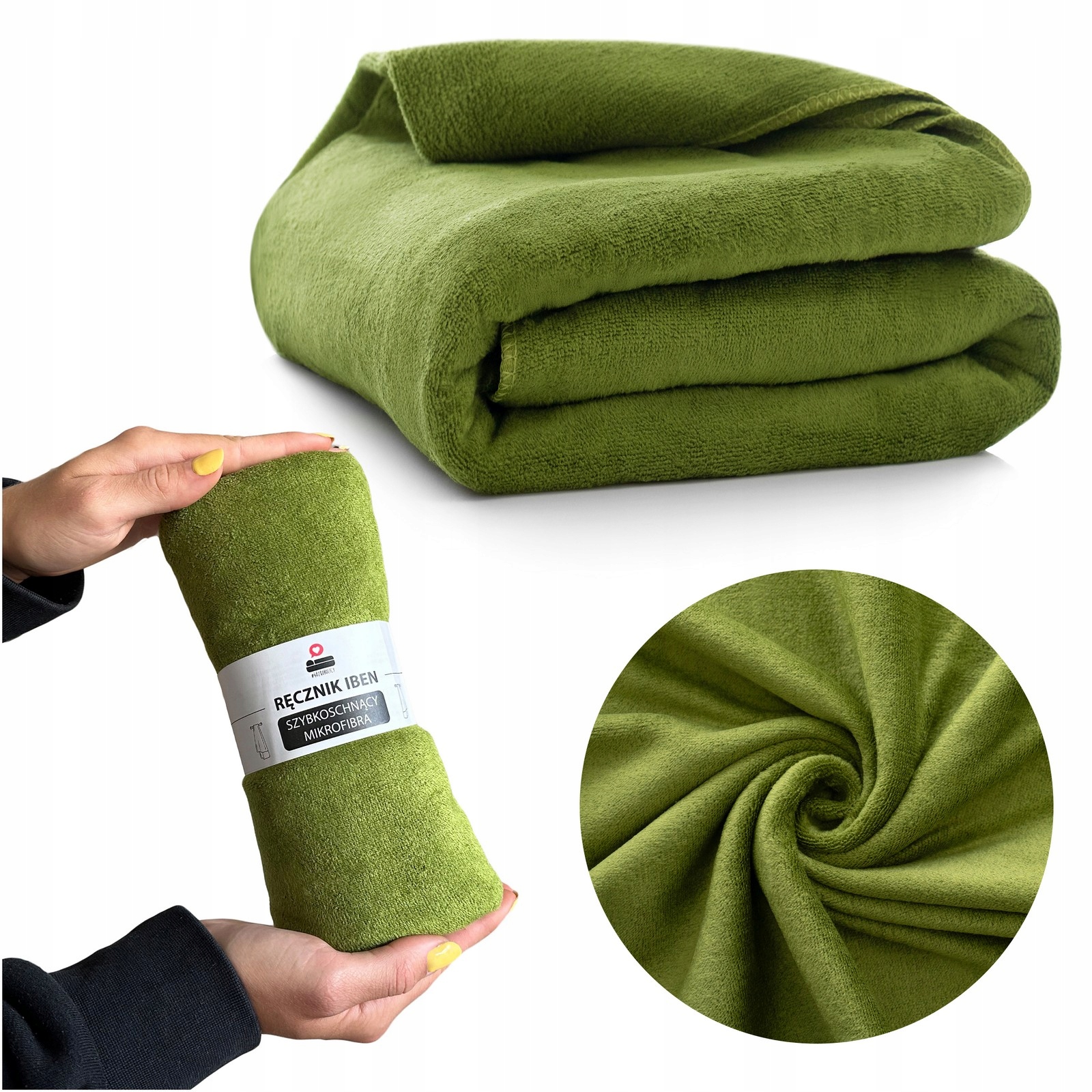 Plážový ručník Rychleschnoucí z mikrovlákna 70x140 Komplet 6 kusů