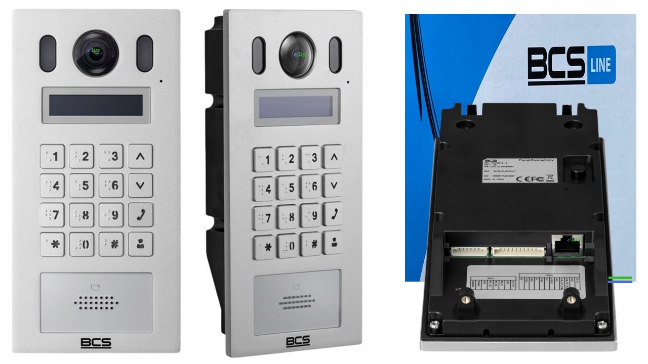 BCS BCS-PAN9211S-S Dwusystemowy panel zewnętrzny BCS-PAN9211S-S