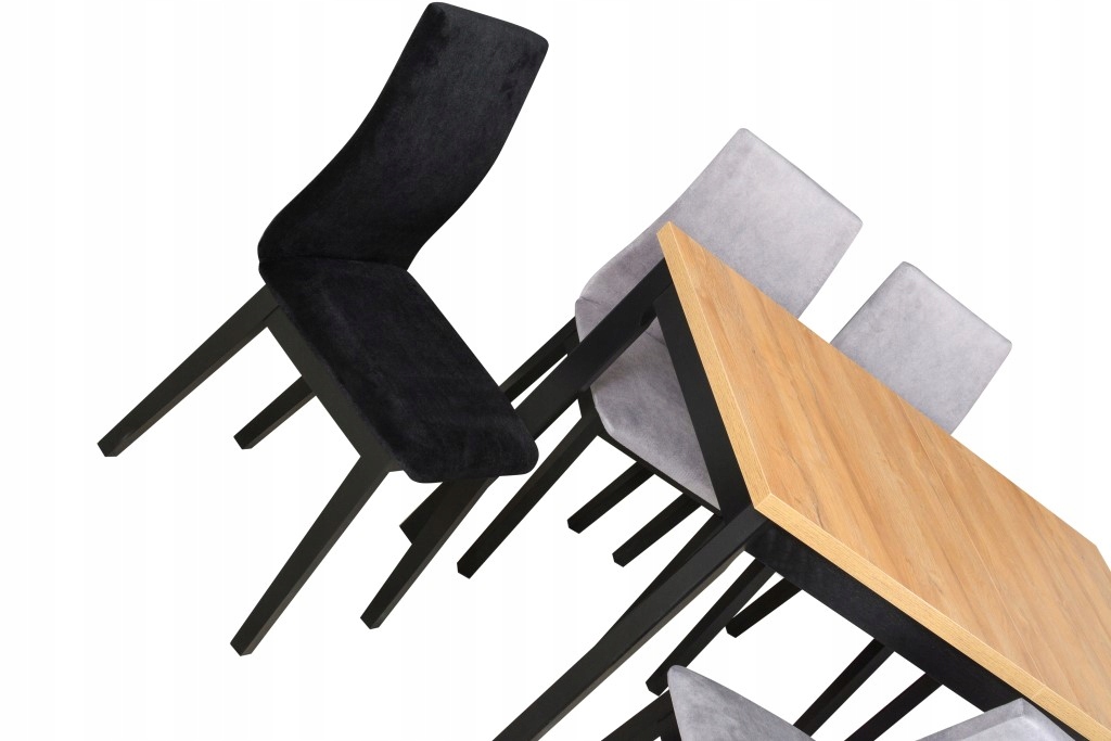 Stół MAX M-7 80x80/110 kuchnia salon WZORNIK wybór drewno bukowe LAMINAT Szerokość mebla 80 cm