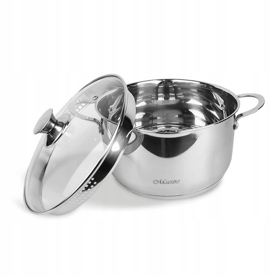 

Garnek Indukcja Z Pokrywka 24CM 5L Odcedzanie