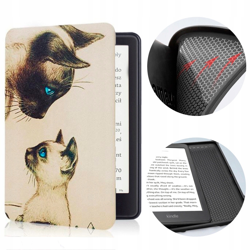 

Etui do Kindle Paperwhite 5 silikonowy tył 37 cats