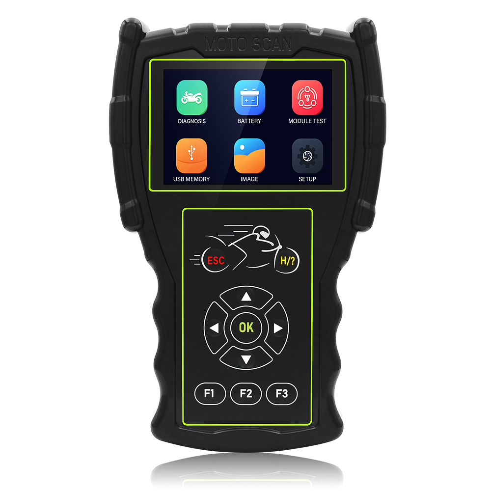 JDiag M100 Pro univerzálny diagnostický skener OBD-2 pre motocykle a skútre