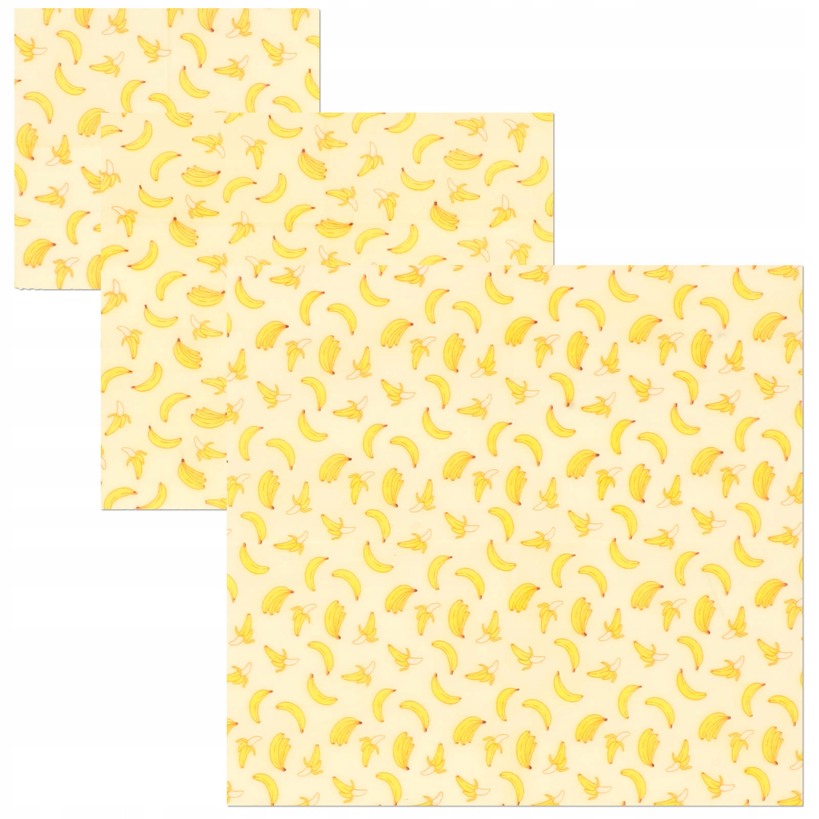 BEZPIECZNE, ŻÓŁTE PAPIERY WOSKOWANE W PSZCZÓŁKI DO PAKOWANIA PRZEKĄSEK I KANAPEK