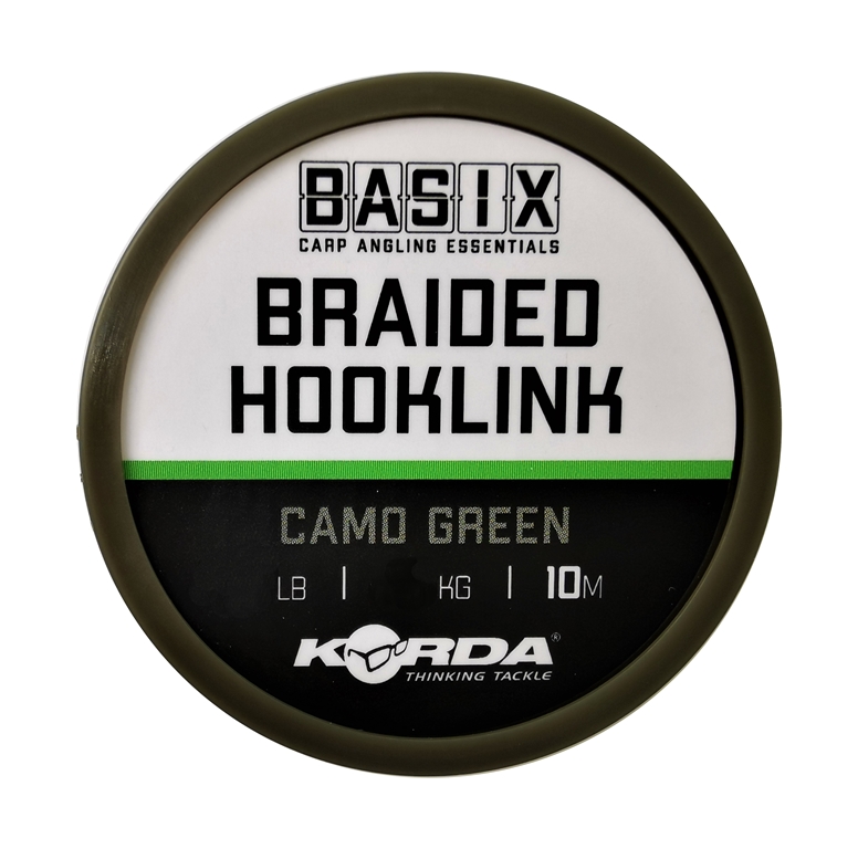 Plecionka Korda Basix Braided Hooklink 18lb/10m KBX012